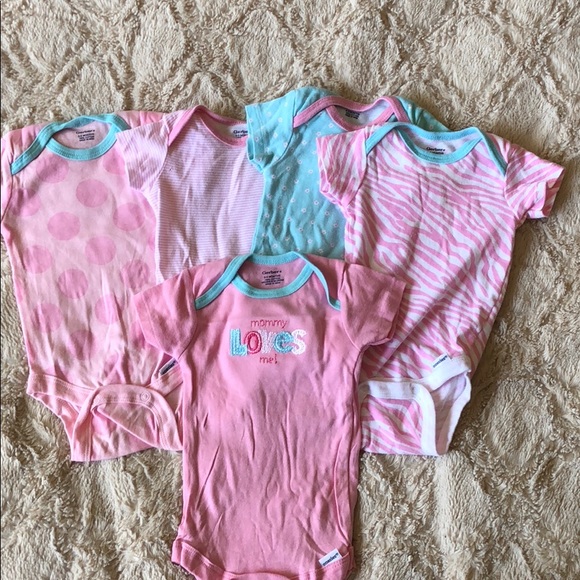 gerber baby girl onesies